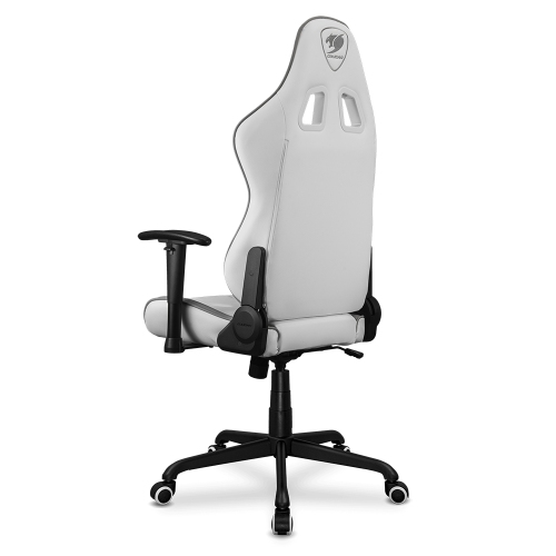 Fauteuil de jeu de bureau Armor Elite de Cougar – Dossier inclinable ergonomique en cuir PVC respirant haut de gamme avec appuie-tête et coussins