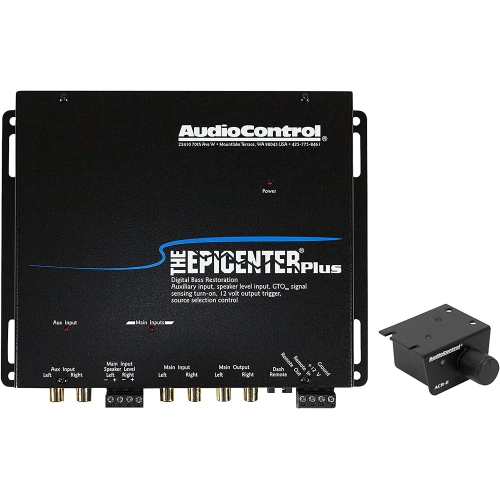 AUDIO CONTROL  Audiocontrol The Epicenter Plus Bass Restoration Processor With Oem Interface In Black