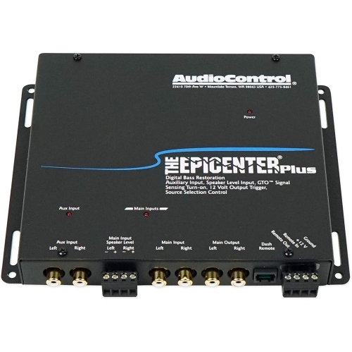 AudioControl The Epicenter Plus Black Bass Restoration Processor with OEM Interface