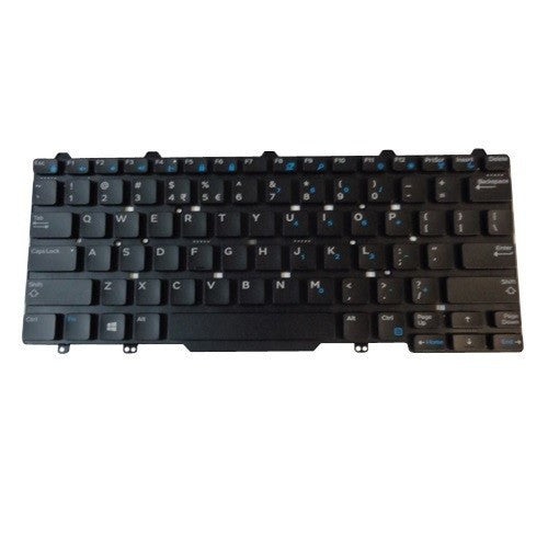 New Dell Latitude 7480 7490 US English Keyboard Single Point