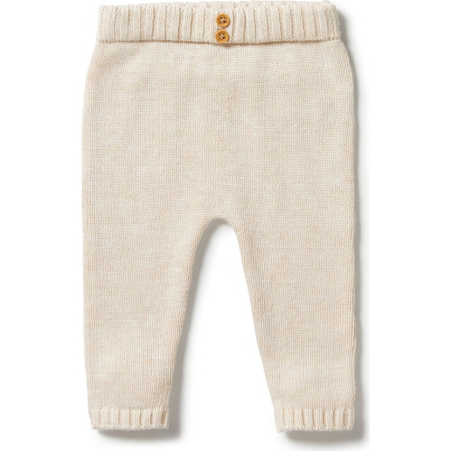 WILSONFRENCHY  Wilson+Frenchy Knitted Leggings - Melange (0-3 Months, 4-6 Kg) In Sand