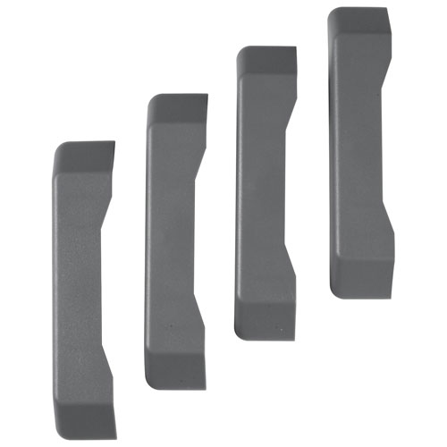 Gladiator GearTrack Channel End Caps - Smoke