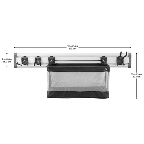 Gladiator GearTrack Pack Organization Kit - Light Grey