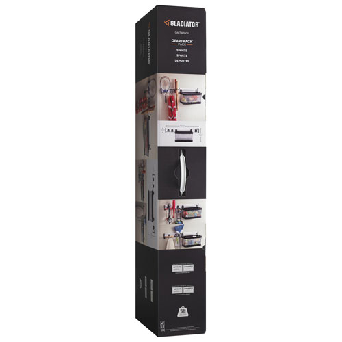 Gladiator GearTrack Pack Organization Kit - Light Grey