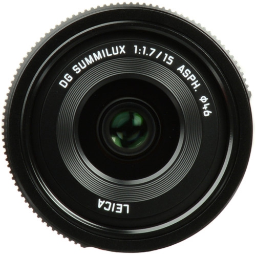 Panasonic Leica DG Summilux 15mm f/1.7 ASPH. Lens - Essential UV Bundle