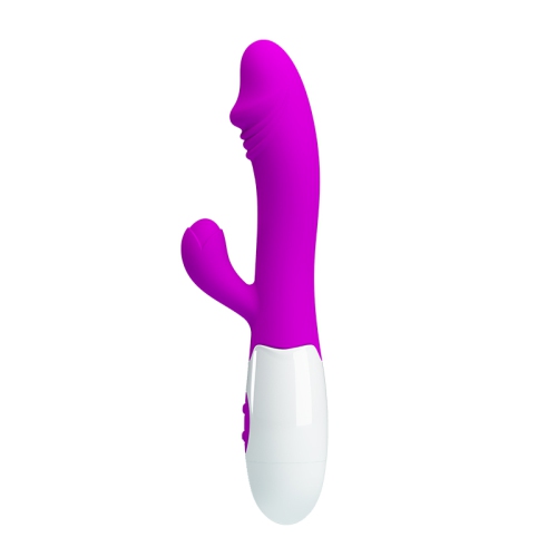 Stimula Snappy – le vibreur personnel multifonction Rabbit Vibrator avec 30 fonctions et deux têtes pour massage clitoridien et G-Spot – livré dans