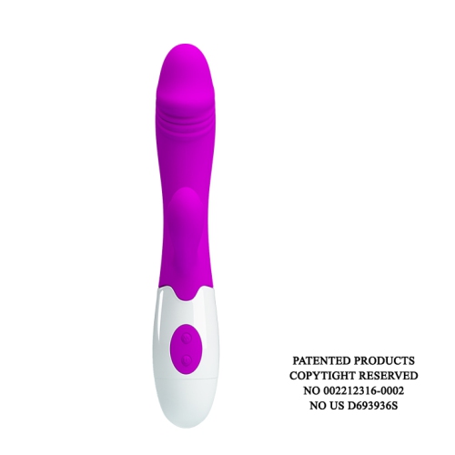 Stimula Snappy – le vibreur personnel multifonction Rabbit Vibrator avec 30 fonctions et deux têtes pour massage clitoridien et G-Spot – livré dans