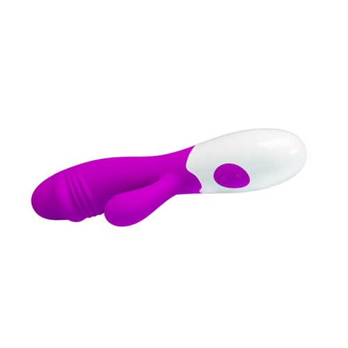 Stimula Snappy – le vibreur personnel multifonction Rabbit Vibrator avec 30 fonctions et deux têtes pour massage clitoridien et G-Spot – livré dans