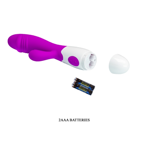 Stimula Snappy – le vibreur personnel multifonction Rabbit Vibrator avec 30 fonctions et deux têtes pour massage clitoridien et G-Spot – livré dans
