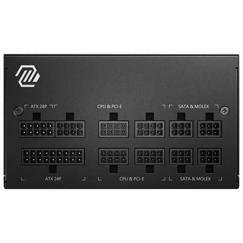 MSI Mag 80 Plus A650GL 650-Watt ATX Modular Power Supply