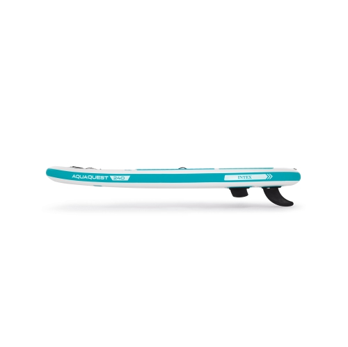 Image 1 of 6.. INTEX Aqua Quest 240 Inflatable Stand Up Paddle Board with Paddle and Air Pump
