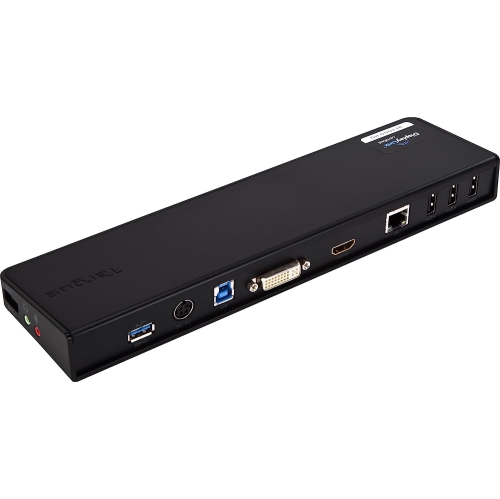 Refurbished - Targus (ACP70CA) USB 3.0 SuperSpeed Dual Video (DVI, HDMI) Docking Station with HD Video
