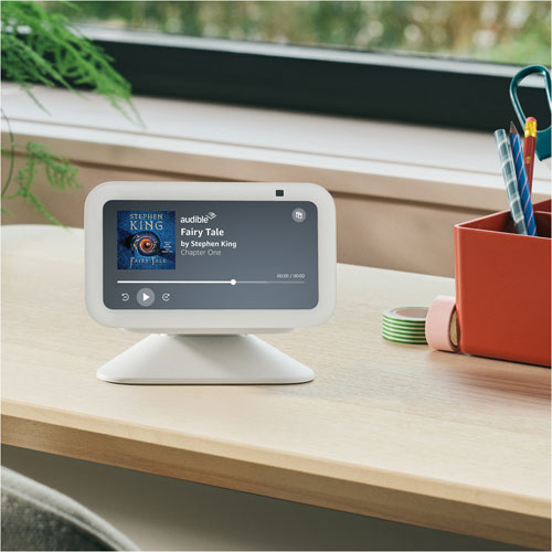 Écran intelligent Echo Show 5 d'Amazon avec Alexa - Bleu nuage