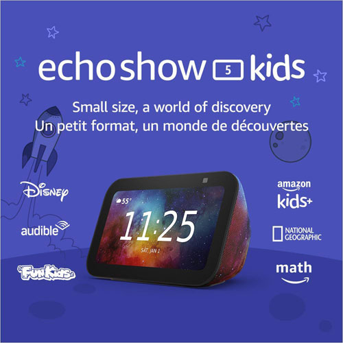 Amazon Echo Show 5 Kid Smart Display with Alexa - Galaxy