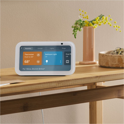 Amazon Echo Show 5 Smart Display with Alexa - Glacier White