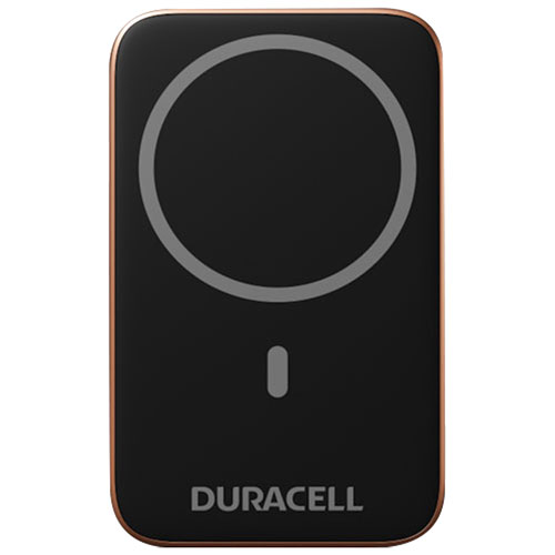 Duracell Micro 5 5000 mAh Dual USB Power Bank - Black