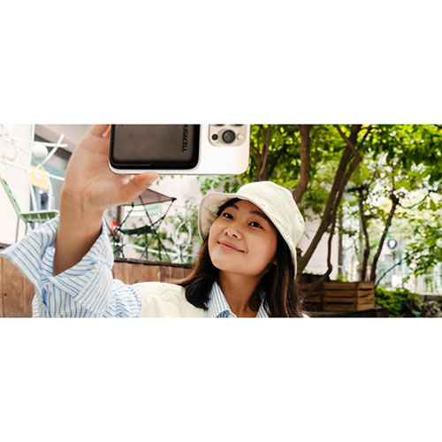 Duracell Micro 5 5000 mAh Dual USB Power Bank - Black