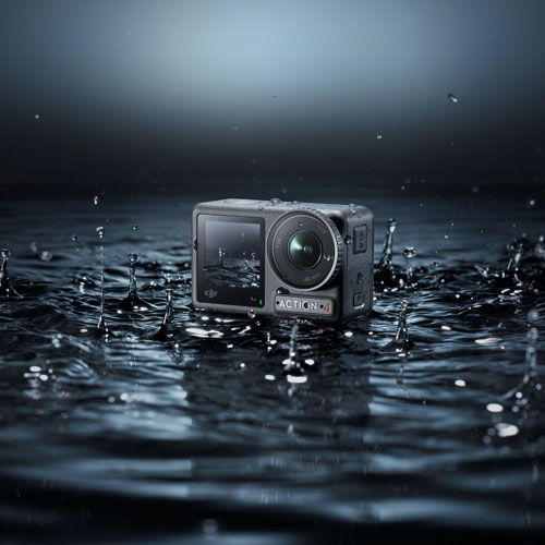 Caméra d'action 4K Adventure Combo Action 4 Osmo de DJI