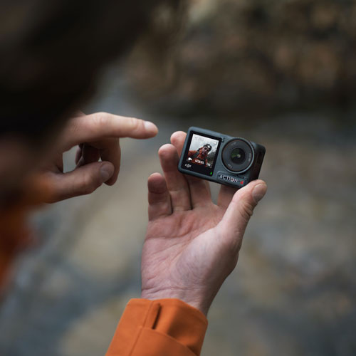 Caméra d'action 4K Adventure Combo Action 4 Osmo de DJI