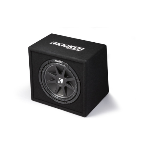 Kicker 43VC124 Comp 12-inch Sub in Vented Encl, 4-Ohm, RoHS Compliant