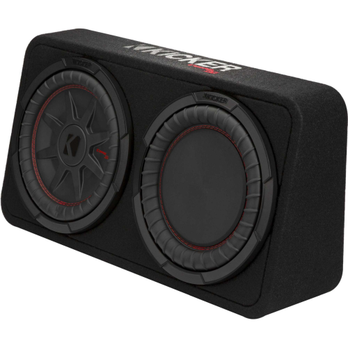 Kicker, 48TCWRT102 – haut-parleur d’extrêmes graves CompRT de 10 po dans un boîtier mince, 2OHM, compatible RoHS