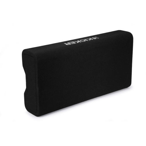 Kicker 48TRTP102 TRTP 10-inch Thin Down Firing Subwoofer and Passive Radiator Enclosure, 2-Ohm, RoHS Compliant