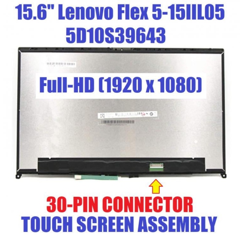 New Lenovo IdeaPad Flex 5-15ALC05 5-15IIL05 Lcd Touch Screen 15.6" FHD 5D10S39643