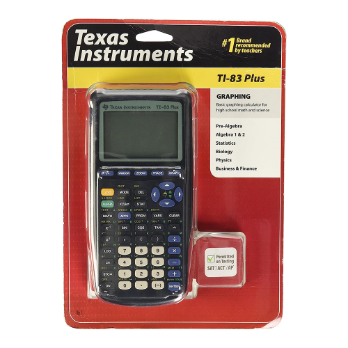 TEXAS INSTRUMENTS  Ti-83 Plus Graphing Calculator