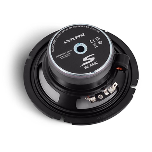 Alpine S2-S65C S-Series 6.5″ Component 2-Way Speaker System