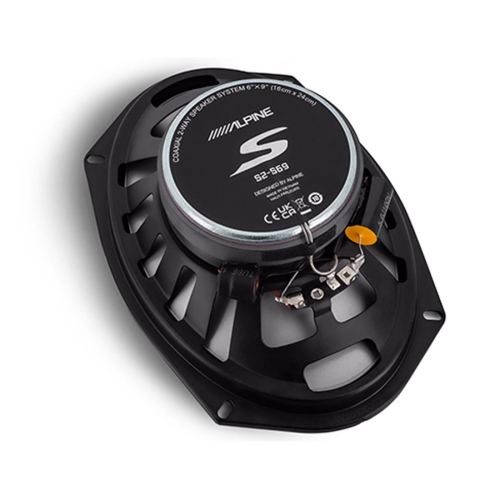 Alpine S2-S69 S-Series 6″x9″ Coaxial 2-Way Car Speakers