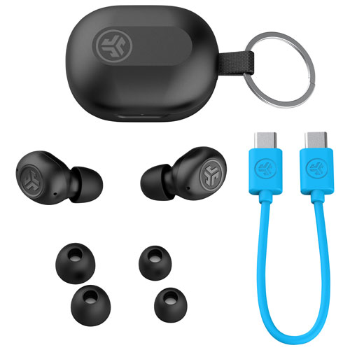 JLab JBuds Mini In-Ear True Wireless Earbuds - Black