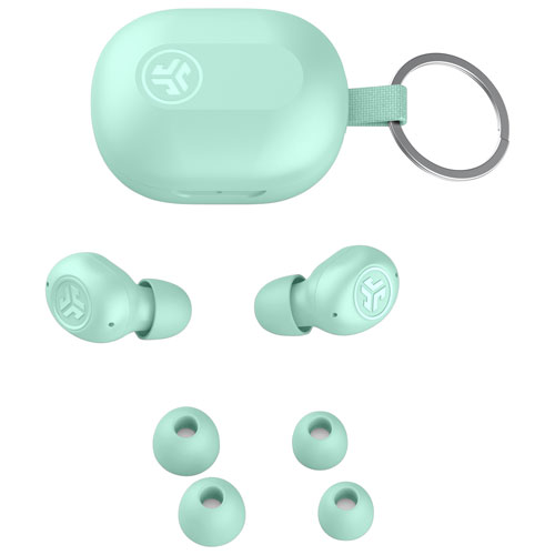 Écouteurs boutons 100 % sans fil à JBuds Mini de JLab - Menthe
