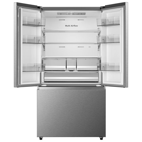 Hisense 36" 22.5 Cu. Ft. French Door Refrigerator (RF225A3CSE) - Stainless Steel