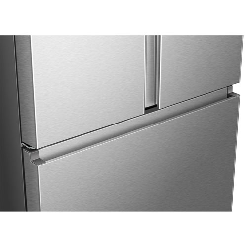 Hisense 31.5" 21.1 Cu. Ft. French Door Refrigerator with Ice Dispenser - Stainless Steel