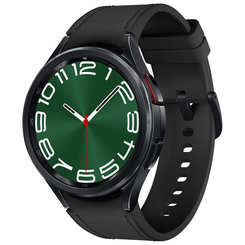 Montre intelligente LTE de 44 mm Samsung Galaxy Watch6 avec TELUS - Graphite - Financement mensuel