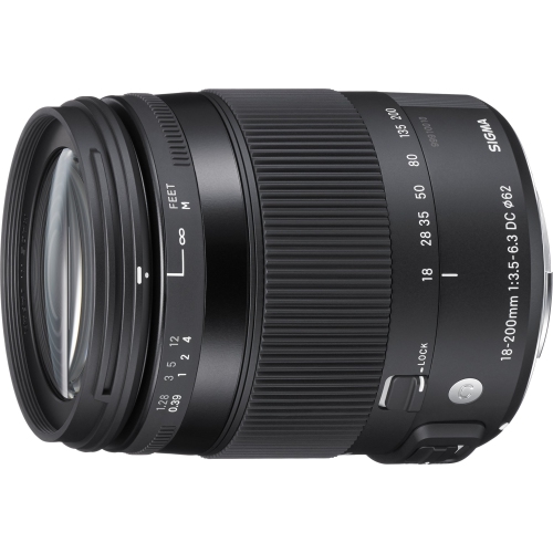 Sigma 18-200mm F3.5-6.3 Contemporary DC Macro OS HSM Lens for Sigma