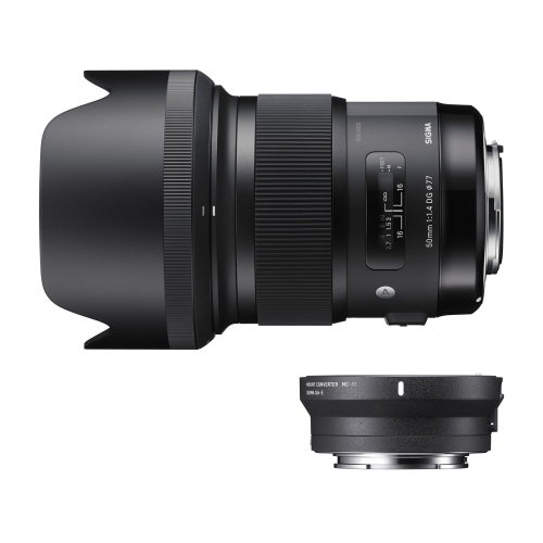 SIGMA  Zi954 50-50MM F/1.4-1.4 Fixed Prime Camera Lens In Black