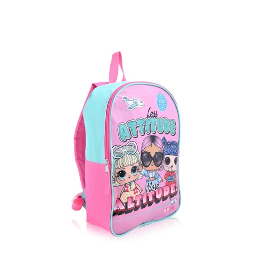 POUPÉE L.O.L. Sac à dos à bandoulière de 15 po pour enfants surprise - Rose