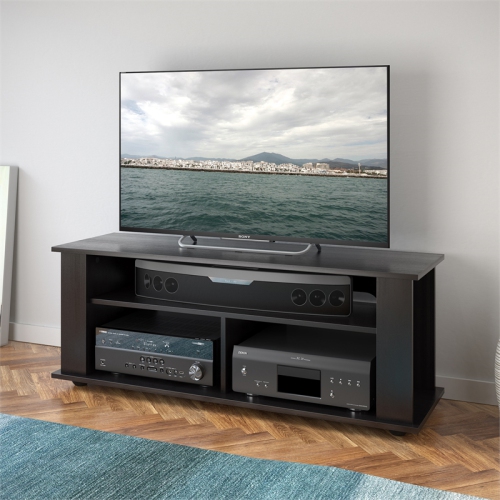CorLiving TV Stand for TV's Up To 55"-Black