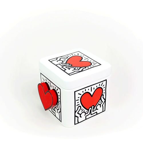Keith Haring Lovebox - Love Note Messenger - Gift for Art Lover