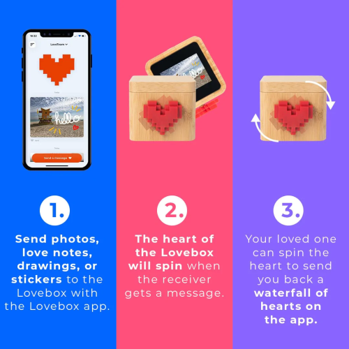 Keith Haring Lovebox - Love Note Messenger - Gift for Art Lover