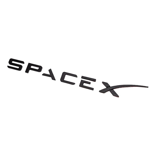 BATTPIT Tesla Model 3 Model Y Model X Model S 3D Black Tesla Emblem Stickers Decal Ornament ㅣSpace X