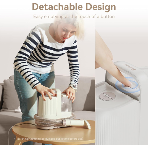 Redroad Pet Grooming Kit & 6-in-1 Vacuum Cleaner Trimmer, P17