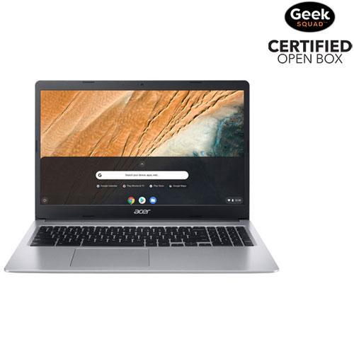 Boîte ouverte - Chromebook de 15,6 po CB315 d'Acer - Argenté