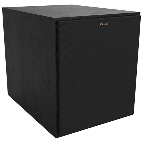 Klipsch R-120SWI Powered 12" Subwoofer - Black - Only at Best Buy