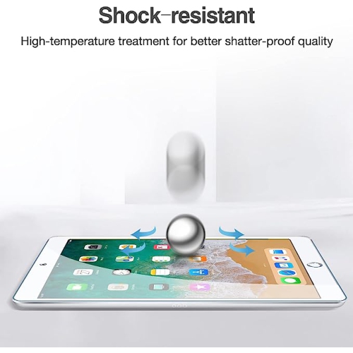 KEEGUARD – Protecteur d'écran pour iPad 10, film en verre trempé 9H, HD transparent
