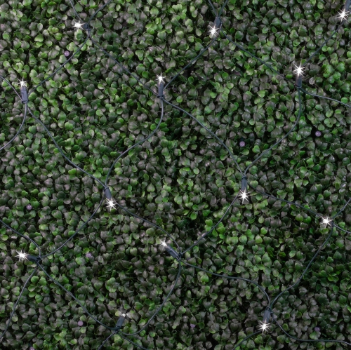 Novelty Lights 4x6 Net Lights, 100 LEDs with 4 Inch Spacing, 5mm Wide Angle Bulbs, Connectable End To End, Outdoor Weather Resistant Tree and Bush