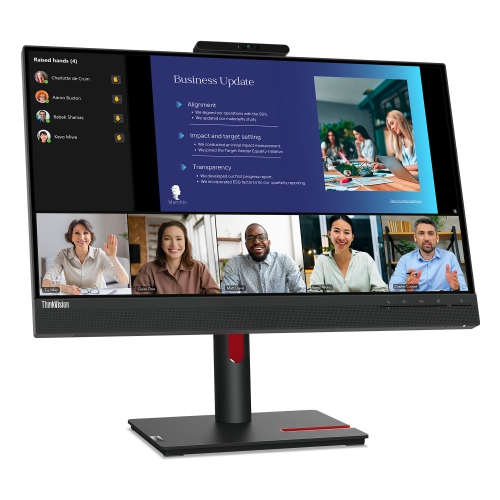 Lenovo ThinkVision 23.8 inch Monitor with Webcam - T24v-30