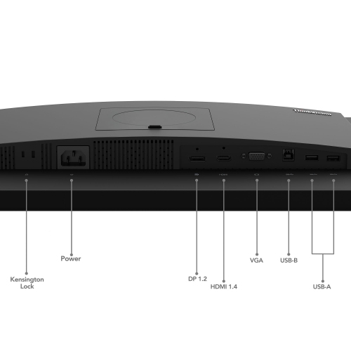 Lenovo ThinkVision 23.8 inch Monitor with Webcam - T24v-30
