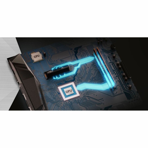 Crucial T700 2TB PCI Express NVMe 5.0 x4 Internal Solid State Drive -